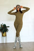 Long Sleeve Crew Neck Top & Legging Set: Chilling in Style Microfiber
