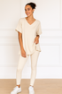 Soft Ladies Loungewear: Chill Mode Activated in Sand Beige