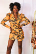 Floral Blazer Dress: Miss Sophisticated in Yellow