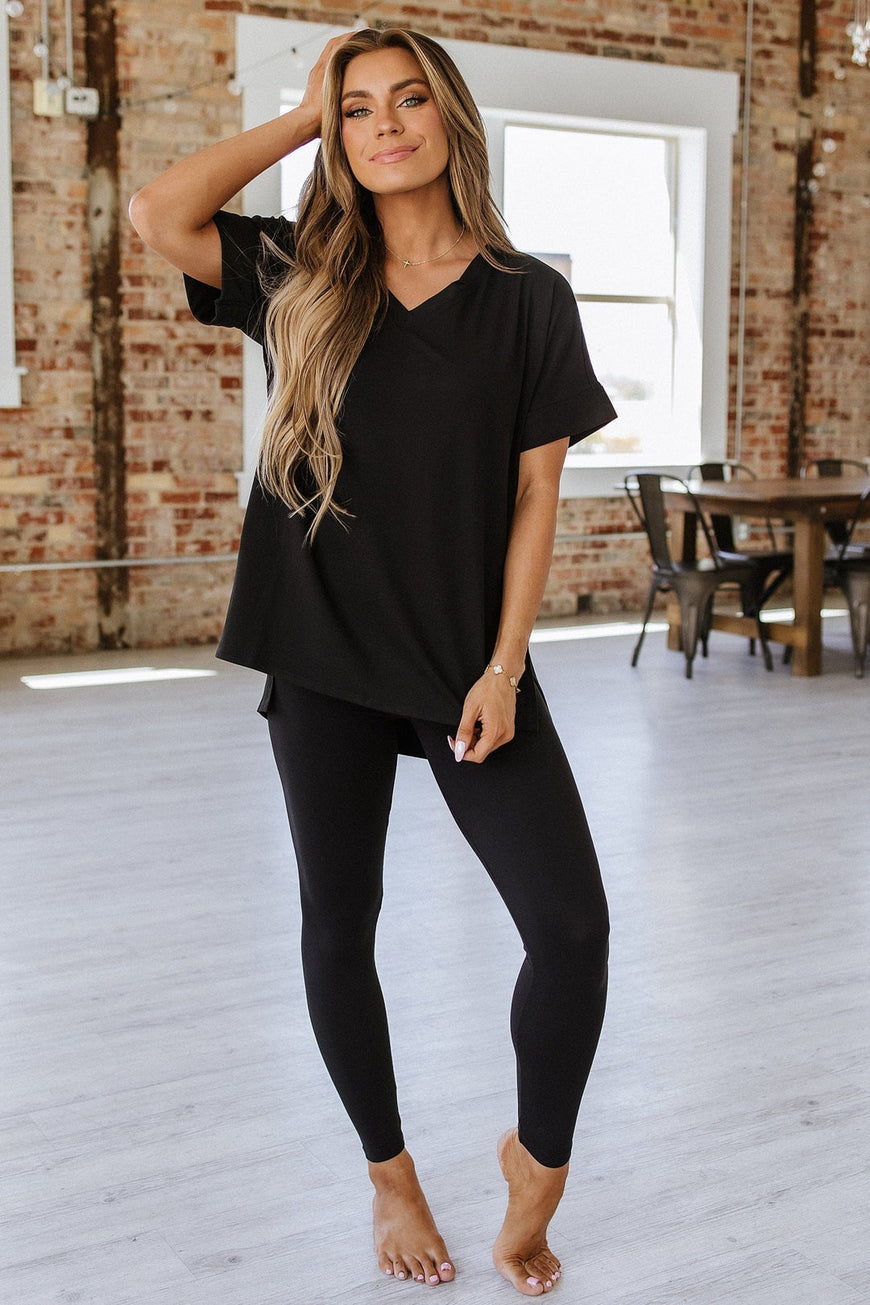 Soft Ladies Loungewear: Chill Mode Activated in Black