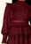 Royal Elegance Vintage Lace Mock-neck Maxi Dress