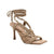 Vacay Ready Beige Strappy Lace Padded Ankle Strap Square Toe Stiletto