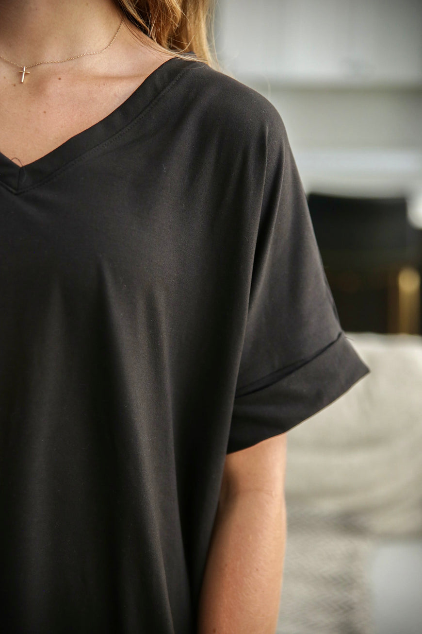 Soft Ladies Loungewear: Chill Mode Activated in Black
