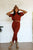 Soft Ladies Loungewear: Chill Mode Activated in Dark Rust Color