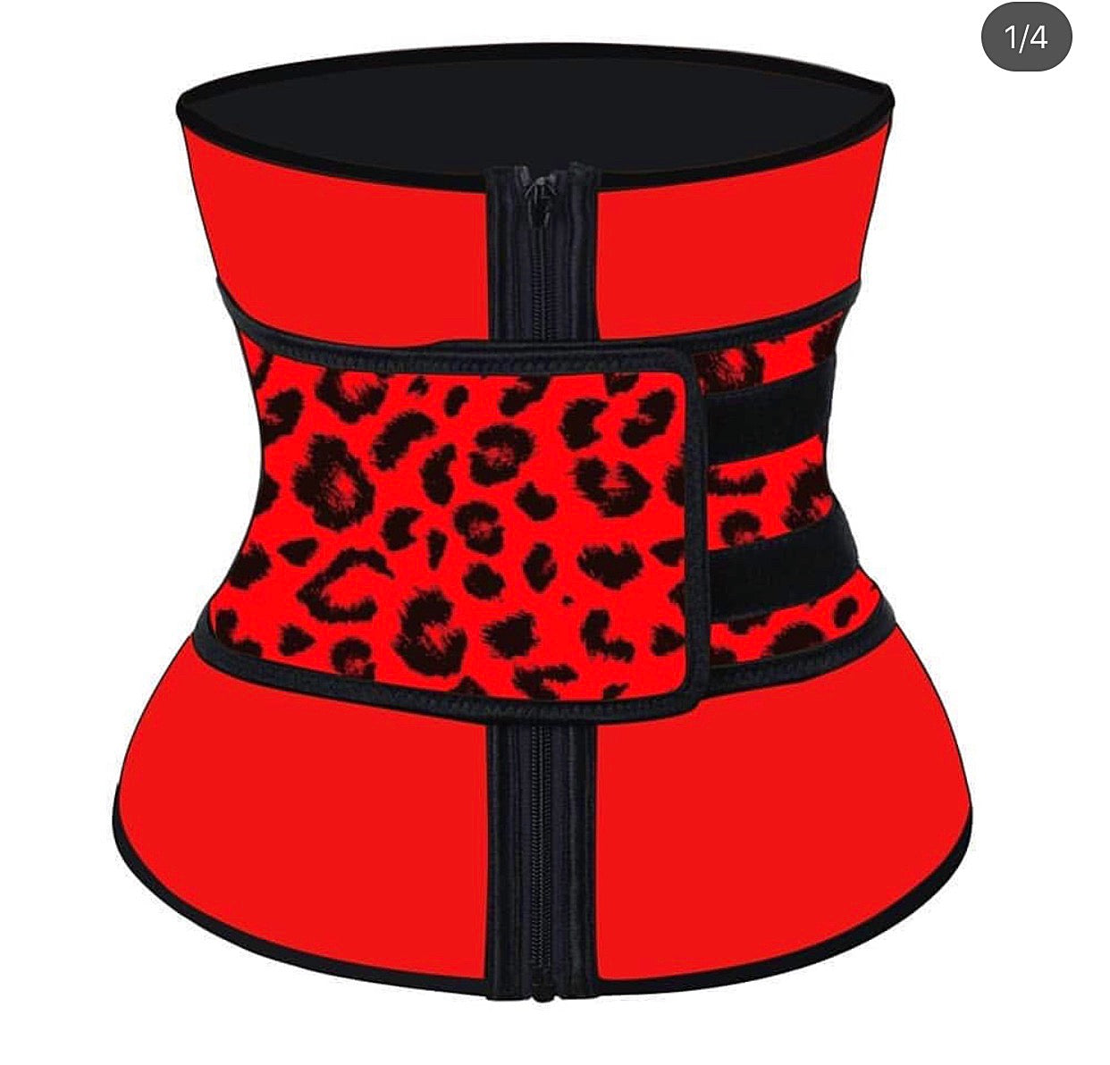 Thermo Waist Trainer: The Xtreme Double Effect in Black