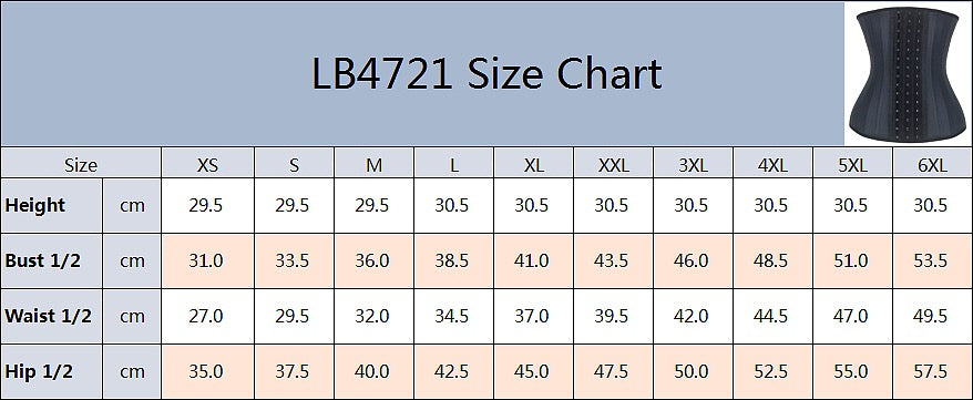 Compression Corset: The Miracle 25 Steel Bones Shaper
