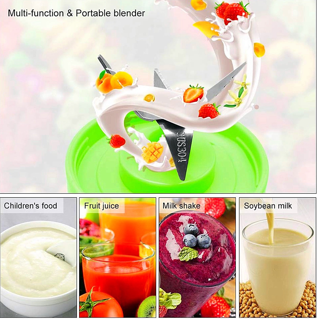 Portable Smoothie Maker: Smoothie BlendPod