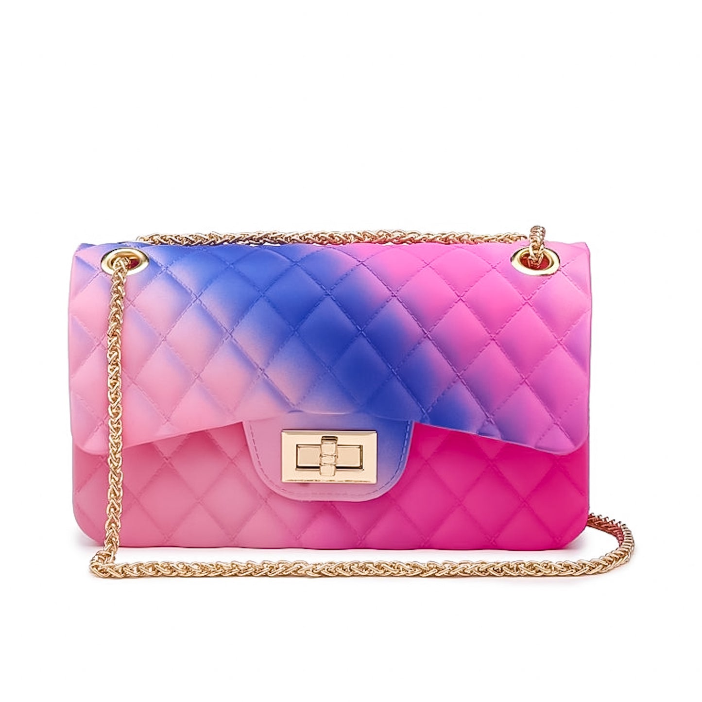 Jelly Handbag Quilted Cross Body: I’m a Rainbow Too