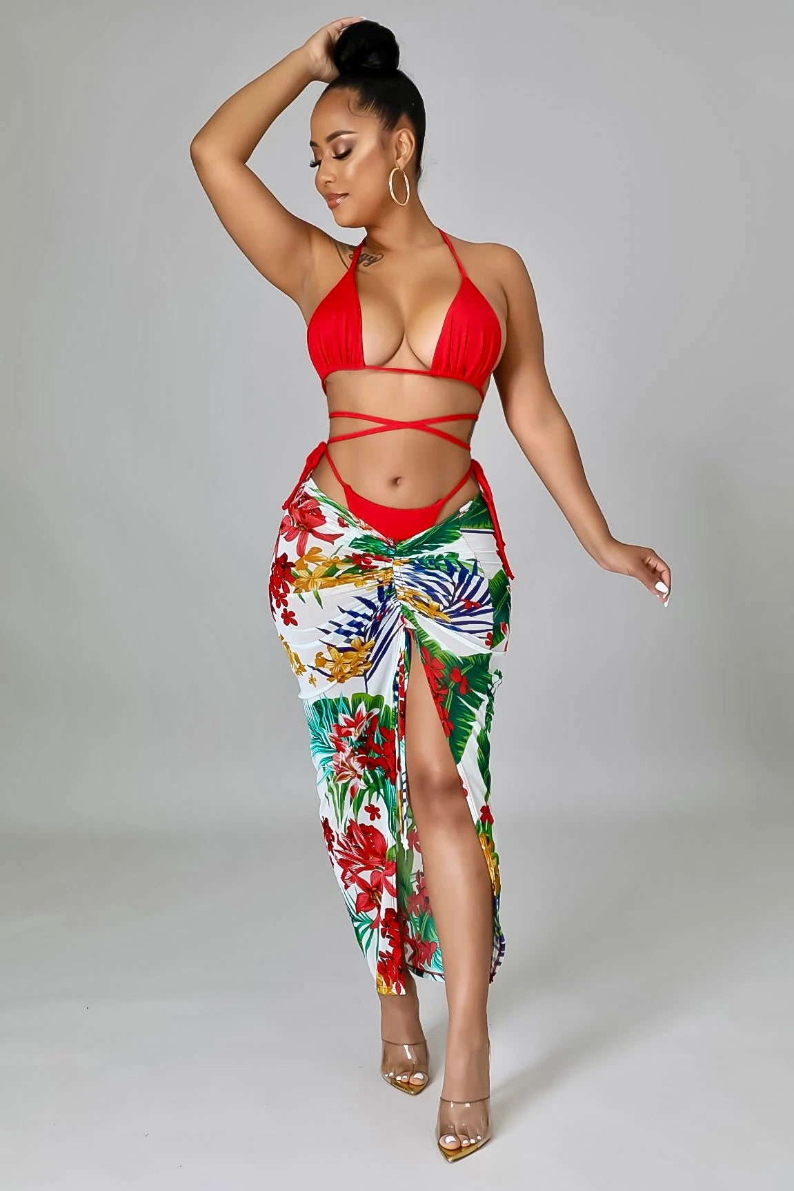 Tankini With a Skirt: Oasis Delight 3 Piece
