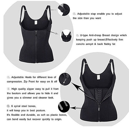 Waist Trainer Vest: Premium Ultra-Core