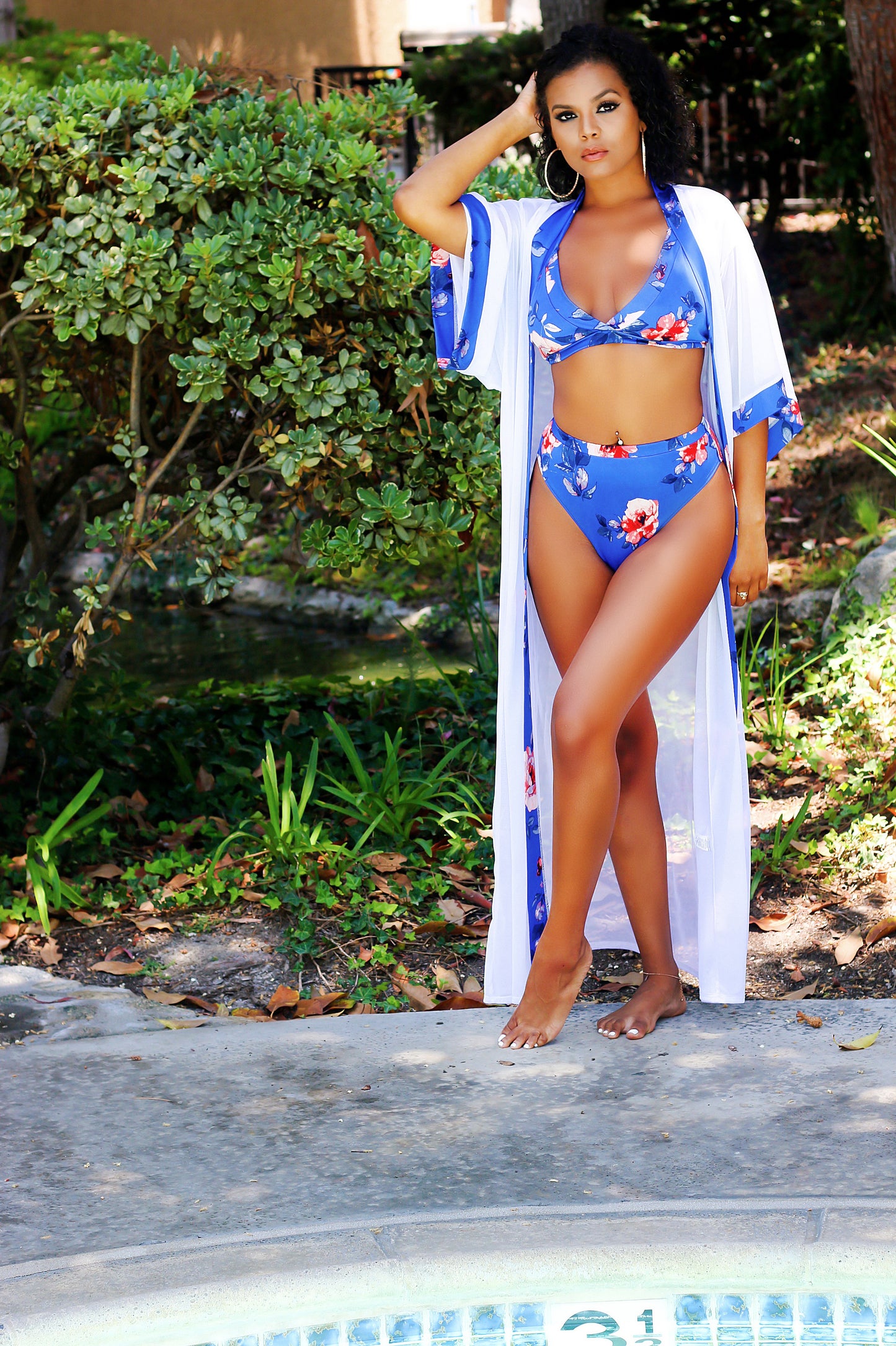 Blue Bikini Set: Crown Jewel 2 Piece Set