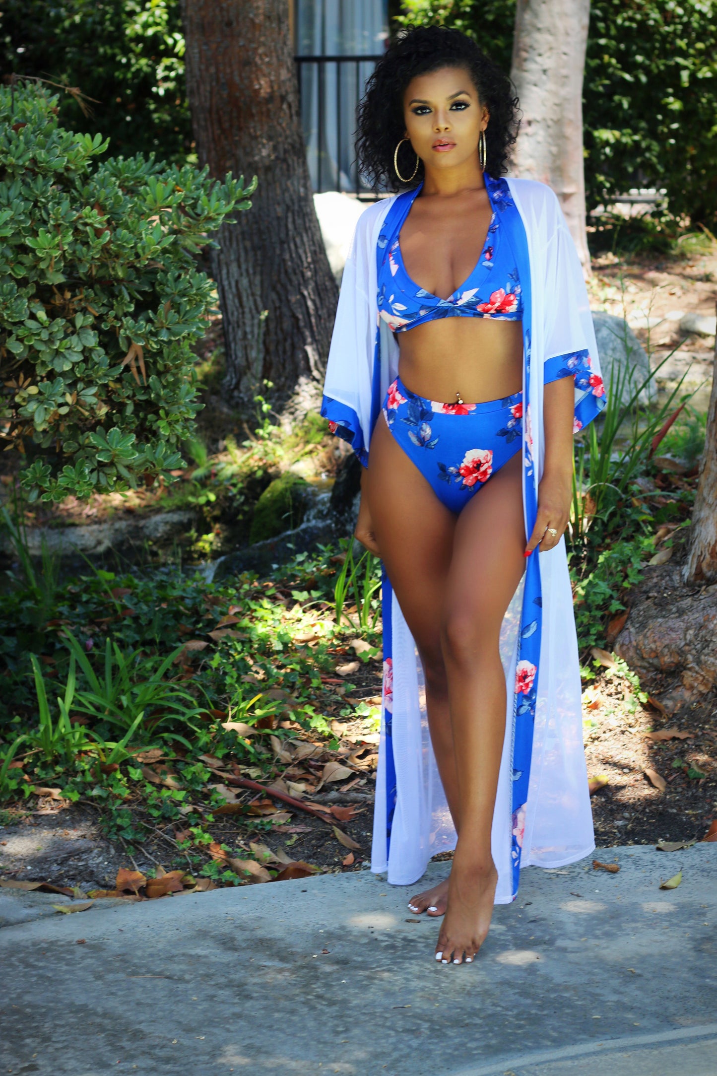 Blue Bikini Set: Crown Jewel 2 Piece Set