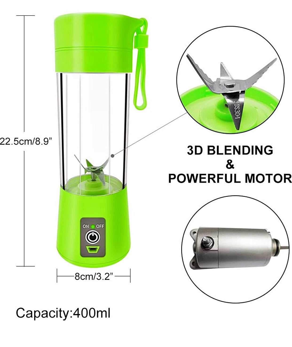 Portable Smoothie Maker: Smoothie BlendPod