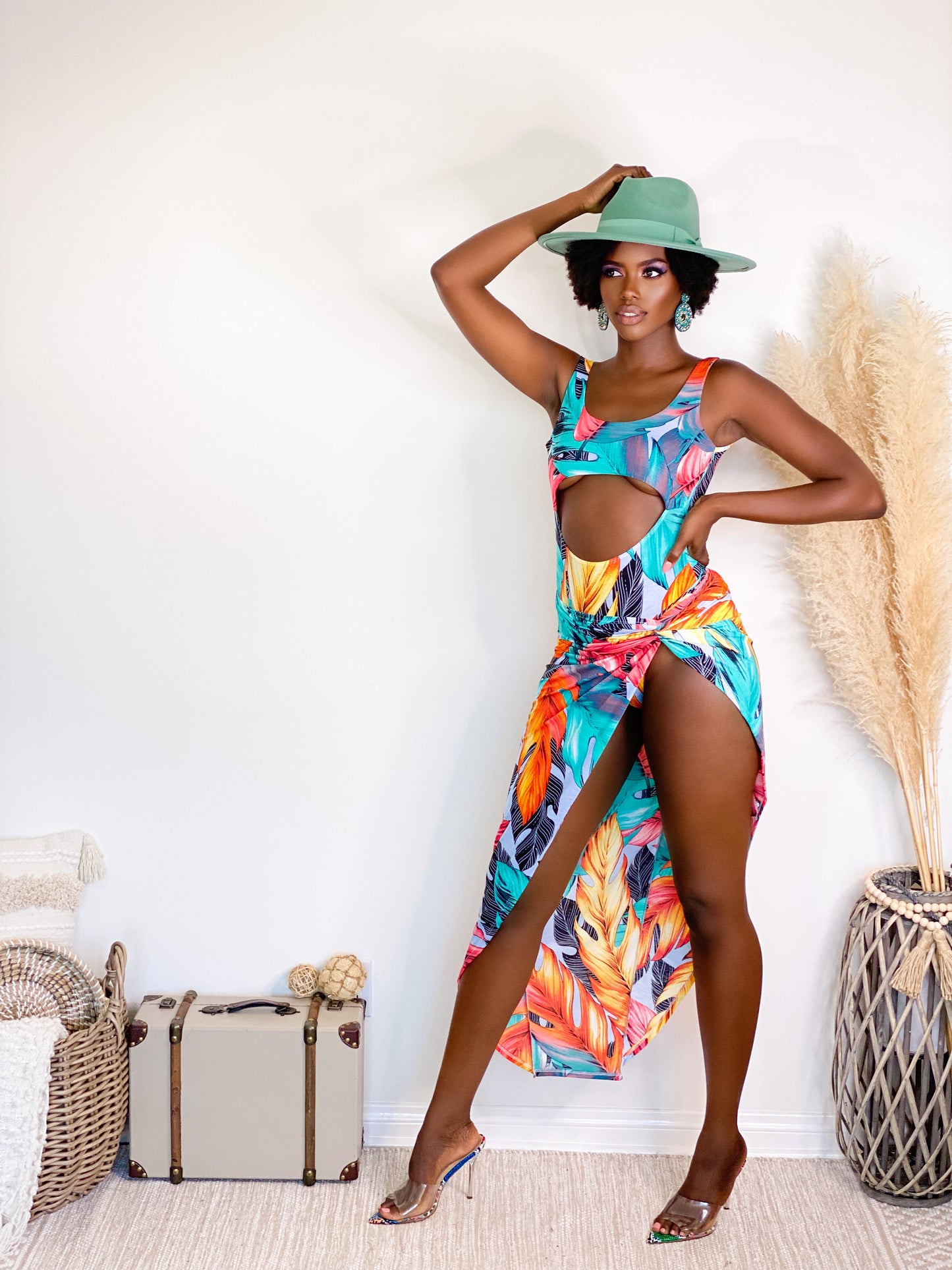 Tankini With a Skirt: Endless Summer Wrap & Midi Skirt Set