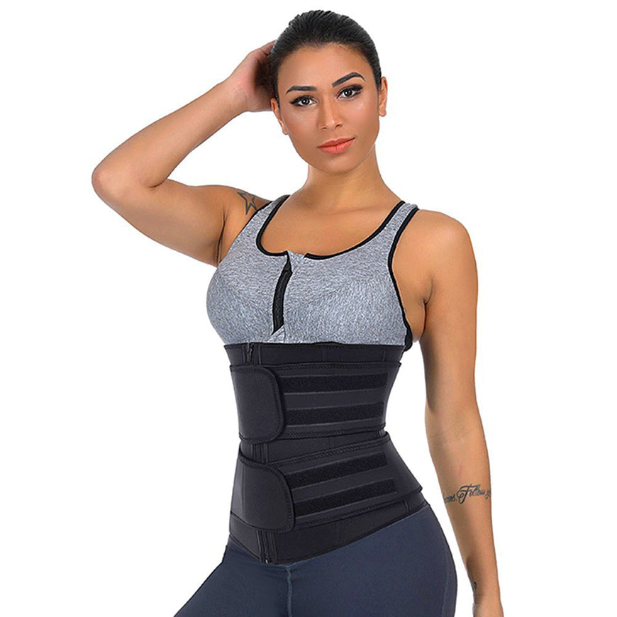 The Ultimate Double Belted Waist Trainer