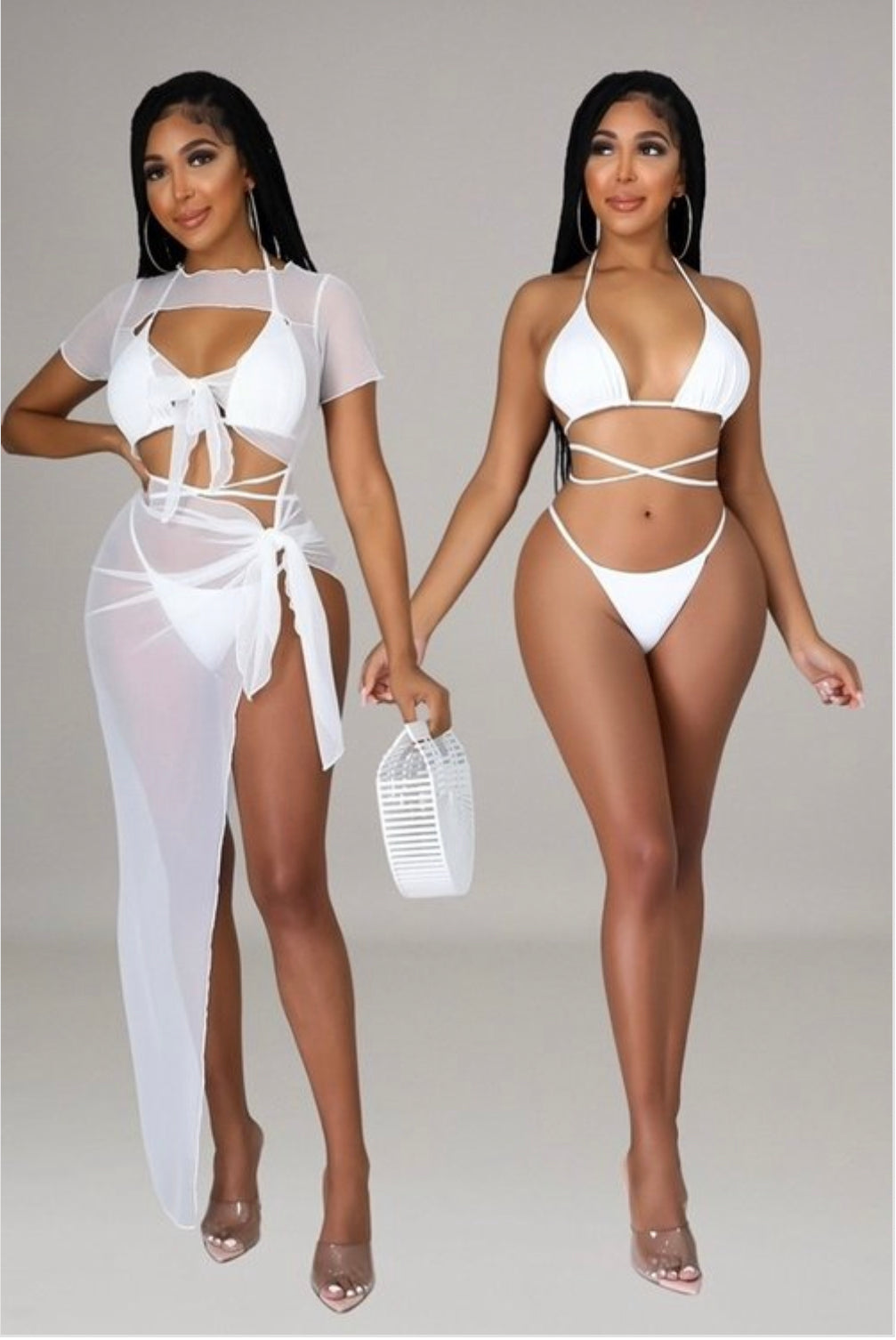 Caribbean Treasure Three-Piece Bikini Set