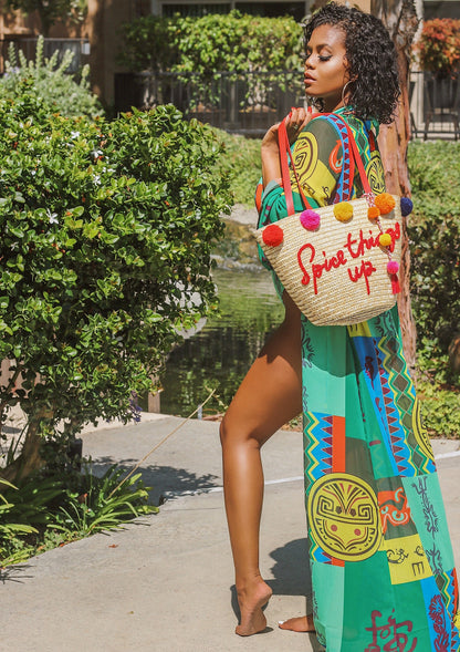 Bucket Tote Bag: Spice Things Up with Pom Poms