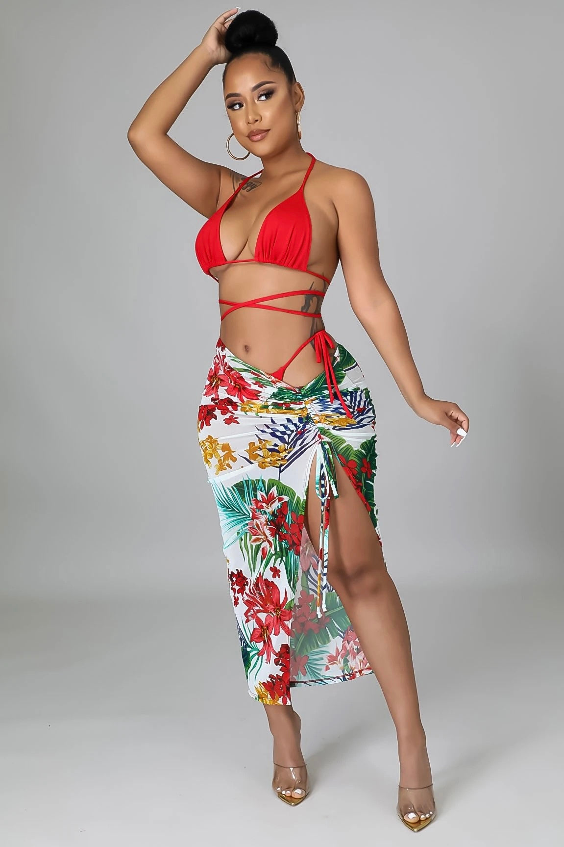 Tankini With a Skirt: Oasis Delight 3 Piece