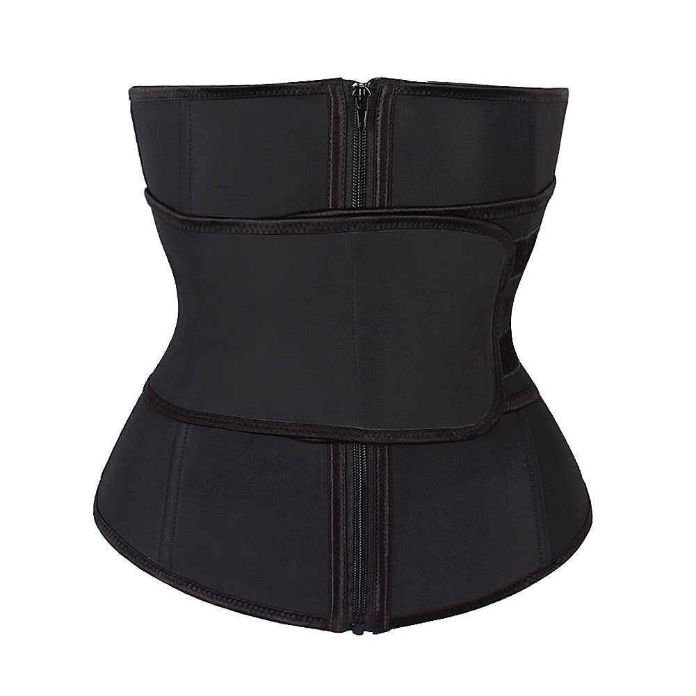 Thermo Waist Trainer: The Xtreme Double Effect in Black