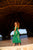 La Coqueta Green Knitted See Though Mermaid Style Dress