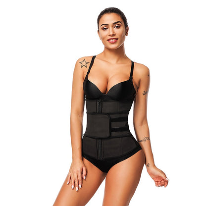 Thermo Waist Trainer: The Xtreme Double Effect in Black